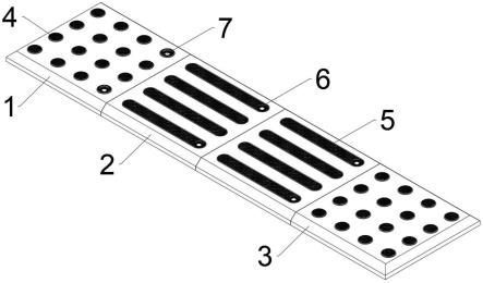 一种用于铺设盲道的拼接板的制作方法