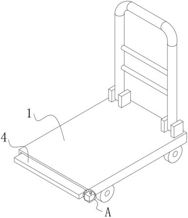 一种建筑施工用物料手推车的制作方法