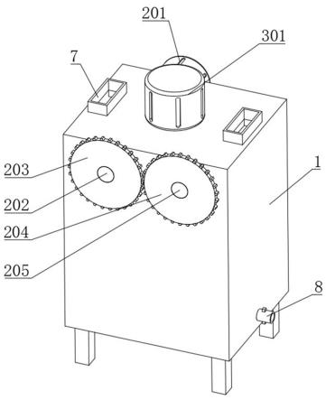 一种水泥基墙体聚合物防水涂料的制备设备的制作方法