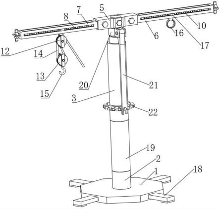 一种基于狭小空间的建筑施工用吊装设备的制作方法