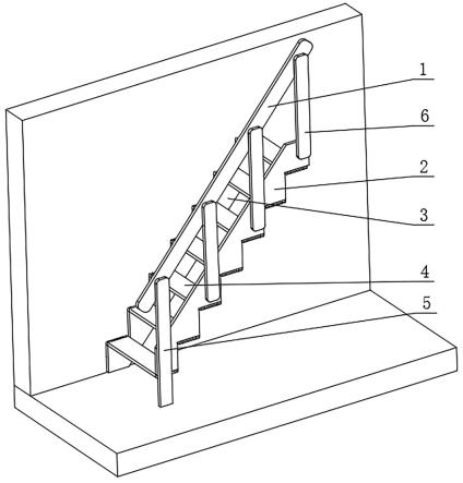 一种新型板式折叠楼梯的制作方法