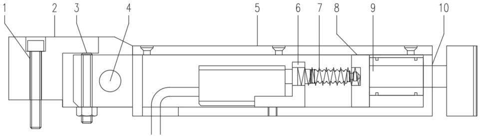 一种数控折弯机后定位小间距位置检测机构的制作方法