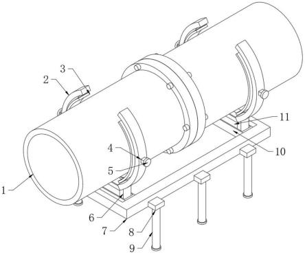 燃气管道对接固定装置的制作方法