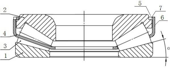 一种推力圆锥滚子轴承的制作方法