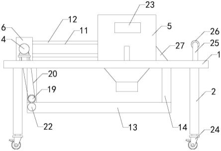 电子产品质检筛选用输送装置的制作方法