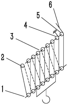 一种起重机单绳单排平行绕绳系统的制作方法