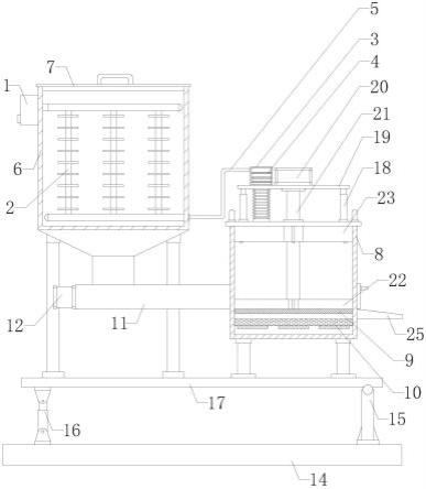 烘焙机热量回收管道装备的制作方法