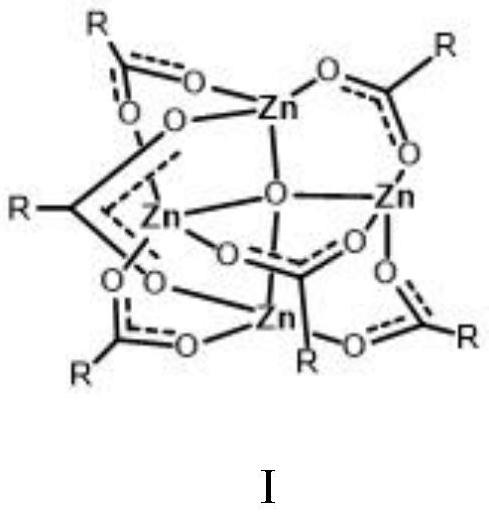 一类锌氧簇化合物、制备方法及其作为光刻胶的应用