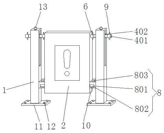 一种建筑工程施工用临时围挡装置的制作方法