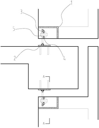 预制复合保温整间外墙板与主体框架结构连接装置的制作方法