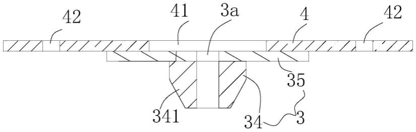 一种预制桩注浆补桩用的注浆孔口封堵结构的制作方法