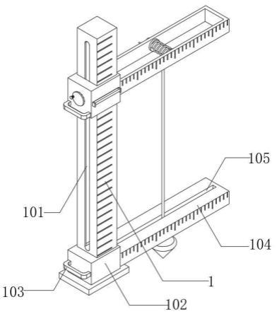 一种建筑工程用垂直度快速检测设备的制作方法