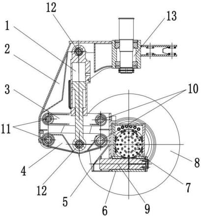 一种集成驱动、制动自由轮的双摆臂悬架的制作方法