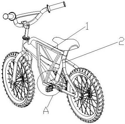 一种多踏杆省力自行车的制作方法