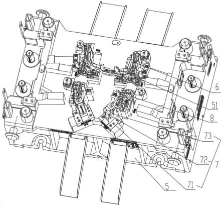 一种汽车内板加强板加工模具的制作方法