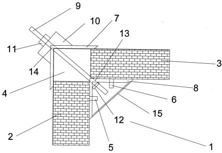 高层建筑主体结构中砌筑排风道的构造柱浇筑模板体系的制作方法