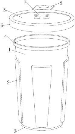 一种定型防烫的淋膜纸杯的制作方法