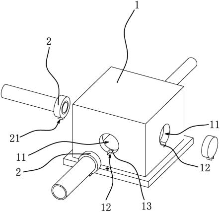 一种免冲孔胶暗箱结构的制作方法