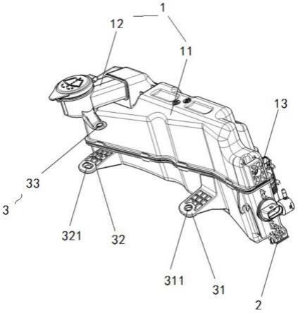 安装结构及具有其的汽车的制作方法