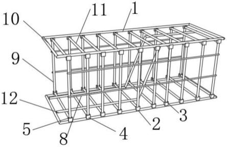 一种建筑预制构件钢筋结构的制作方法