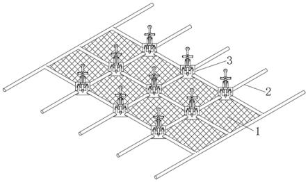 一种用于边坡防护网的固定结构的制作方法