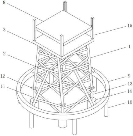 一种风电用上部导管架的制作方法