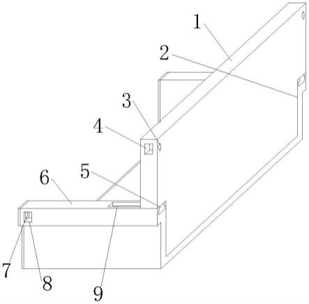 宽度可调的楼梯模具的制作方法