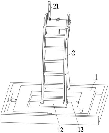 一种具有防护结构的建筑工程用施工梯的制作方法