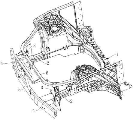 汽车前机舱结构及汽车的制作方法