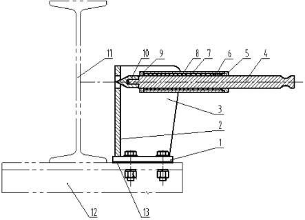 一种用于铁路车辆中梁侧梁组装的对中指示装置的制作方法