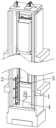 一种应用于电梯钢井道的拦污装置的制作方法