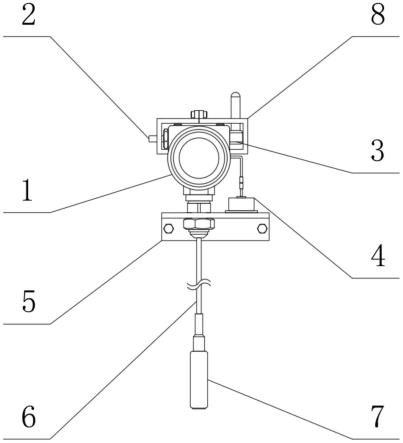 一种新型防盗无线液位变送器的制作方法