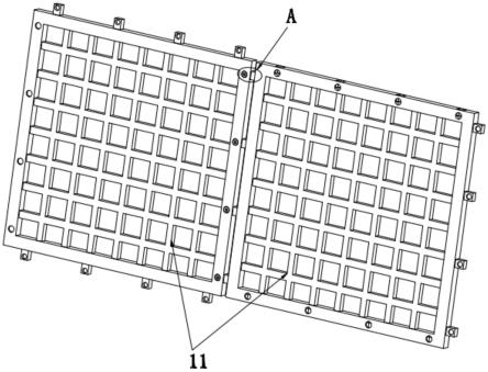 一种拼接组装方便的钢格栅板的制作方法