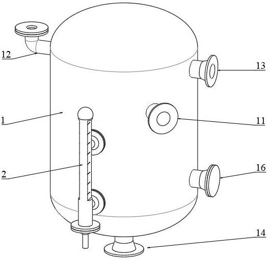 一种气液砂旋流分离器及分离系统的制作方法