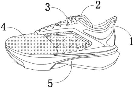 一种三层复合的鞋底及鞋的制作方法