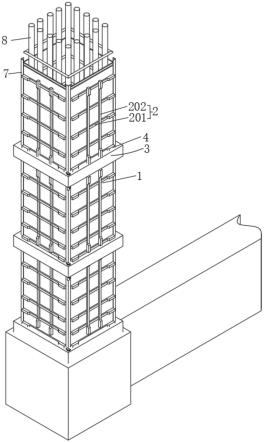 一种浇筑混凝土矩形柱的模板系统的制作方法