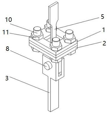 一种T型焊接试样拉伸试验夹具的制作方法