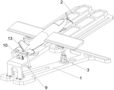 一种测绘固定翼无人机用的弹射装置的制作方法