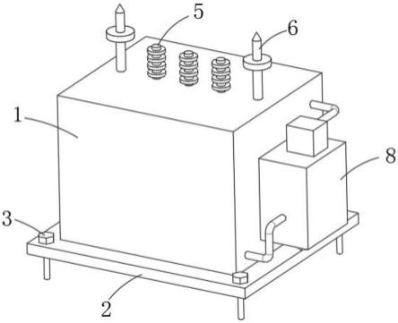 一种节能型配电变压器用循环水冷却装置的制作方法