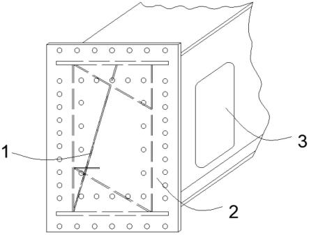 框架箱型梁端头结构的制作方法