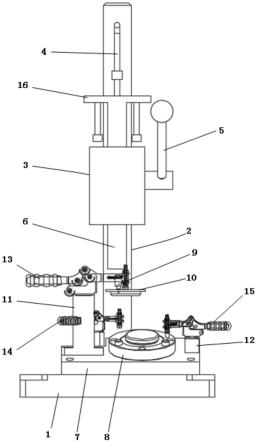 一种通用型涡轮增压器壳体手动压销装置的制作方法