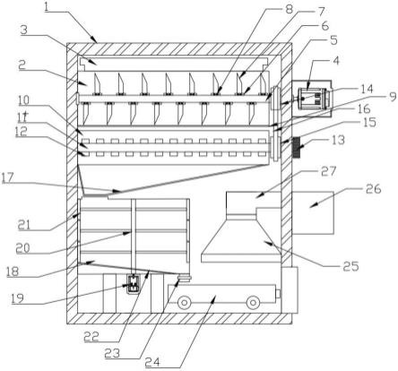 一种绿色环保型建材粉料加工装置的制作方法