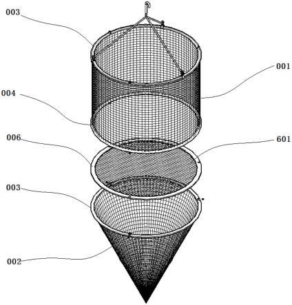 一种高成活率的桶锥网箱鱼苗孵化装置的制作方法