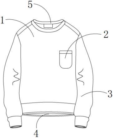 一种对连接边进行隐藏的衣服的制作方法