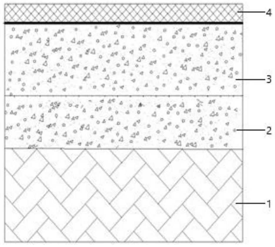 一种基于建筑垃圾再生材料的高速公路结构的制作方法