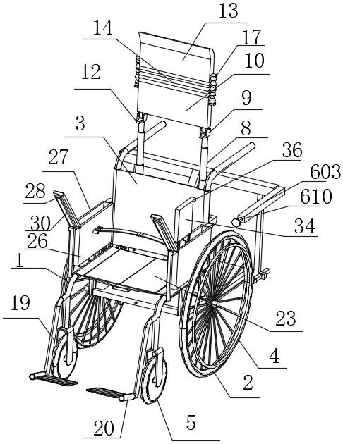 一种中老年康养多地形轮椅坐具的制作方法