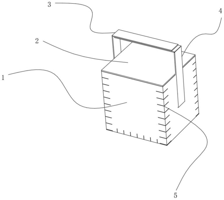 一种连体式可折叠新型吸塑盒的制作方法