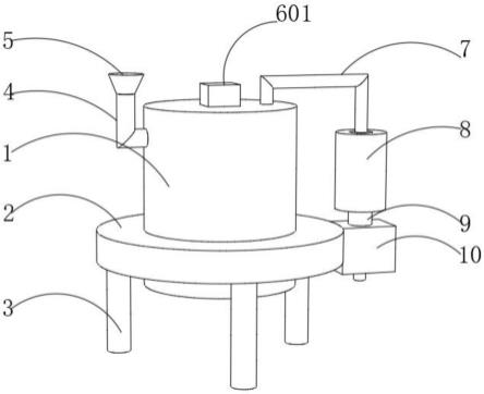 一种加氢裂化钼镍催化剂蒸馏装置的制作方法