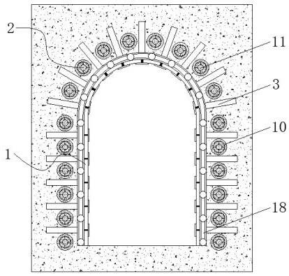 引水隧洞临时支护结构的制作方法