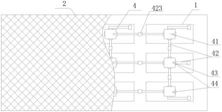 一种自适应井下条件的带式输送机分层托辊架的制作方法